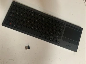 Klawiatura do salonu Logitech K830 przetestowana i działająca klawiatura z kluczem sprzętowym - Zdjęcie 1 z 16