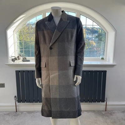 Paul Smith PS Single Breasted Wool Over Coat Jacket Size Medium RRP £692 BNWT - Image 1 of 4
