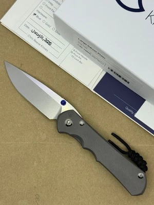 🔪 CHRIS REEVE KNIVES LARGE INKOSI PLAIN DROP POINT MAGNACUT BLADE DOUBLE LUGS - Image 1 of 2