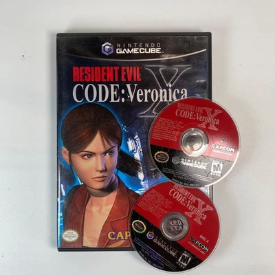 Resident Evil Code Veronica X Nintendo GameCube komplett mit Hülle GETESTET - Bild 1 von 4