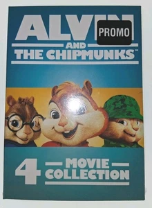 Alvin and the Chipmunks: 4-Movie Collection (DVD) New Sealed - Foto 1 di 2