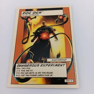 DOC OCK SPIDER-MAN Marvel Legends Showdown Card #DOK-01 Dangerous Experiment - Picture 1 of 3
