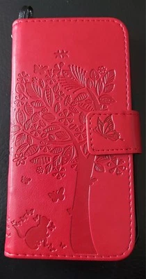 Leather Wallet Flip Case Stand Card Holder Cover Google/LG /Huawei / With Strap - Image 1 of 4