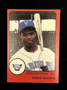 1988 PROCARDS KEN GRIFFEY JR *PRE-ROOKIE CARD* VERMONT MINOR LEAGUE (NM-MT) - Picture 1 of 2