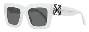 Off-White Square Mystic Sunglasses OERI14D 0907 Frost 52mm - Picture 1 of 3
