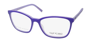 NEW LIGHTEC 8109L GLASSES WOMENS FRANCE 51-15-135 PP021 SQUARE FULL-RIM PLASTIC - Picture 1 of 8