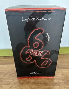The Omen Trilogy Limited Edition VHS Box Set ALL SEALED - Picture 1 of 4