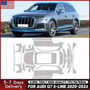 Matte PPF Precut Full Car Kit For Audi Q7 S-Line 2020-2024 Paint Protection Film - Picture 1 of 22