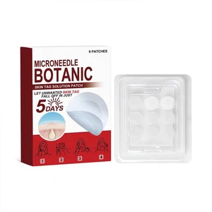 9PCS Microneedle Botanic Skin-Tags Solution Patch Skin Tag Warts Removal Patches - Picture 1 of 18