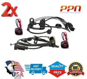 2 ABS Wheel Speed Sensor W/ Connectors Front Left & Right Fits Chrysler Dodge - Picture 1 of 5