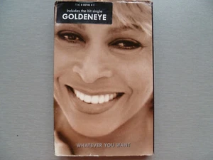 Tina Turner 'Whatever You Want' (TCR6429) 1996 2 Track UK Cassette EX/EX - Picture 1 of 5