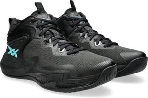 ASICS Basketball Shoes NOVA SURGE 3 Black Mint 1061A048 US8.5(26.5cm) - Picture 1 of 7