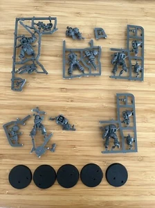 Warhammer Dark Vengeance Dark Angels Deathwing Terminator Squad X 5 NUOVO SPRUES - Foto 1 di 2
