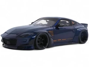 2023 NISSAN 400Z BY PANDEM RHD MIDNIGHT BLUE 1/18 MODEL CAR BY GT SPIRIT GT494 - Picture 1 of 6