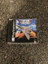 Top Gun: Fire at Will PlayStation 1 PS1 Complete With Manual Black Label