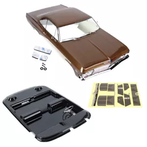 RC 1/10 Car BODY Shell 1965 Chevy IMPALA Low Rider *FINISHED* -BROWN- - Picture 1 of 13