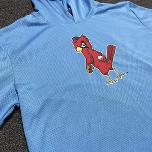 St. Louis Cardinals Retro Redbirds SGA Long-Sleeve Hoodie Pullover Adult XL - Picture 1 of 9
