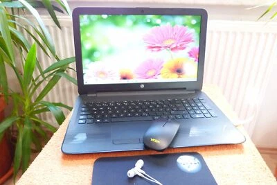 HP 15 B 15 Zoll l AKKU NEU l 8GB RAM l QUAD AMD A12 l Radeon R7 l SSD NEU Win 10 - Bild 1 von 4