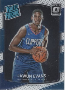 2017-18 Panini Donruss Optic Jawun Evans Rated Rookie #162