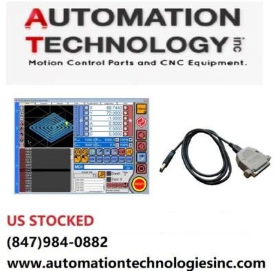 AUTOMATION TECHNOLOGY UC100-6 Axis USB MOTION CONTROLLER with UCCNC Software License