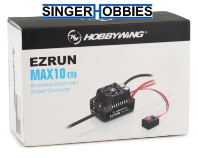 HOBBYWING 30102603 Ezrun Max10 G2 ESC 140A con enchufe XT60 HRP Foto 1 de 2