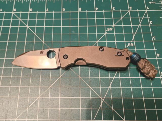 Spyderco Techno 2 - Frame Lock Knife, Titanium