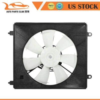 Fit For 2010 2011-2012 Honda Odyssey Condenser Cooling Fan Assembly - Imagem 1 de 4