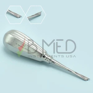 OR Grade Dental Root Twist Elevators #773 Clockwise Groove Tooth Extraction - Picture 1 of 3