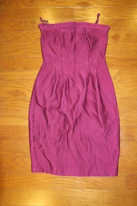 XS 4 ❤️ VICTORIA'S SECRET MODA INTR❤️ DRESS ❤️ STRAPLESS WEDDING PARTY $158 VING - Picture 1 of 7