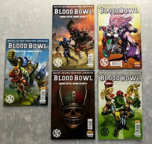 Titan Comics BLOOD BOWL More Guts, More Glory! COMIC LOT/5 #1 A #2 A & D #3 A &B - Picture 1 of 21