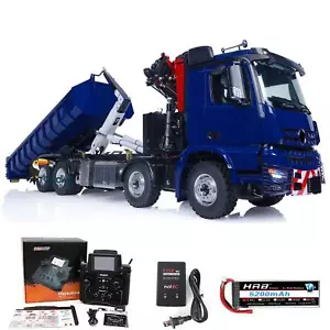 LESU 1/14 RC Hydraulic Dumper Crane Truck for RTR 8x8 Remote Control Car Model - Picture 1 of 11