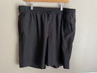 Old Navy Active Stretch Tech Shorts XL (8" Inseam) Black 0324