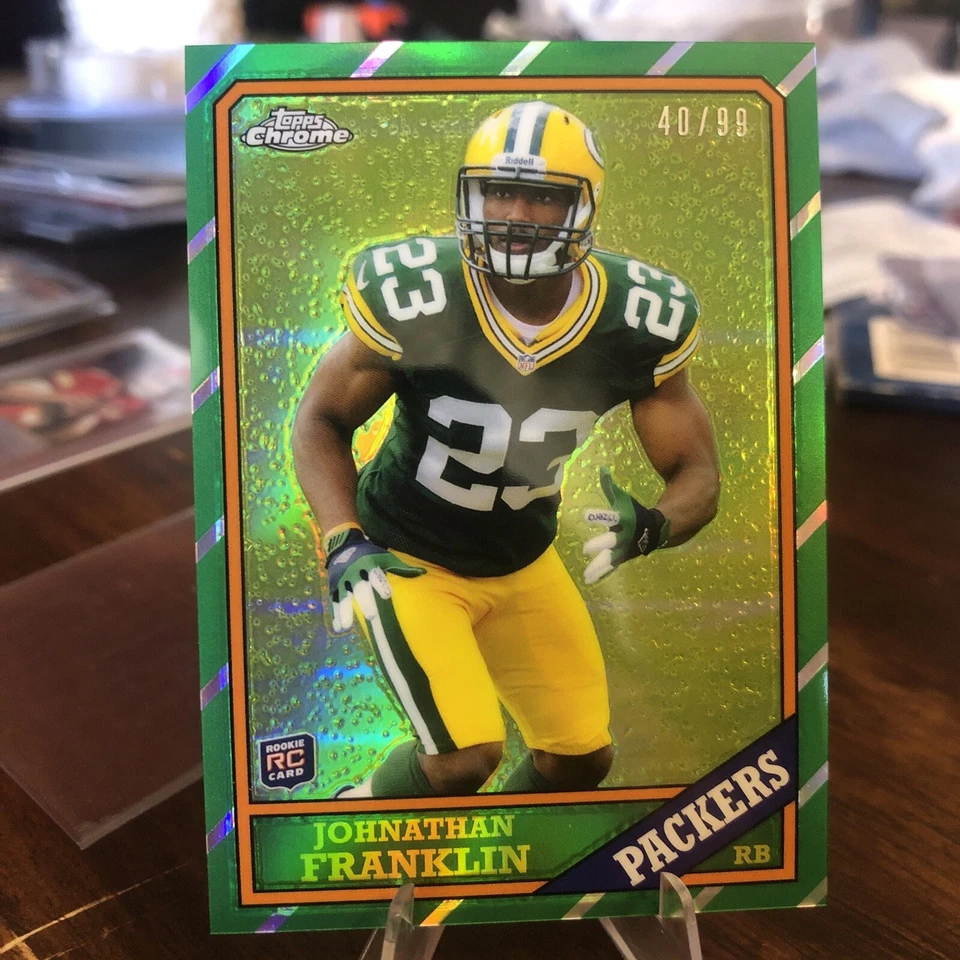 Johnathan Franklin 2013 Topps Chrome 1965 Refractor #40/99 Rookie Packers NM - Image 1 of 2