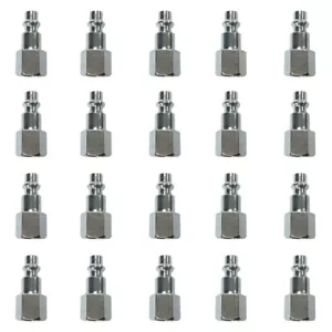 10/20Pcs Heavy Duty Quick Coupler Air Hose Connector Fittings 1/4 NPT Tools USA - Picture 1 of 7