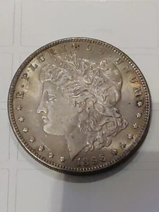 1896 Morgan Silver Dollar. NG. Excellent condition, Relief & Coloring. - Picture 1 of 8