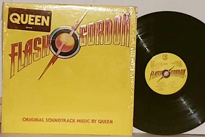 QUEEN Flash Gordon Soundtrack LP VG+ Original 1980 Elektra Vintage Vinyl - Picture 1 of 5