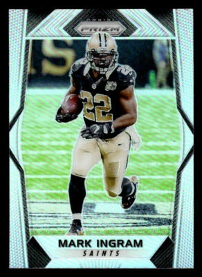 QTY Mark Ingram 2017 Panini Prizm Prizm #162 - Image 1 of 2