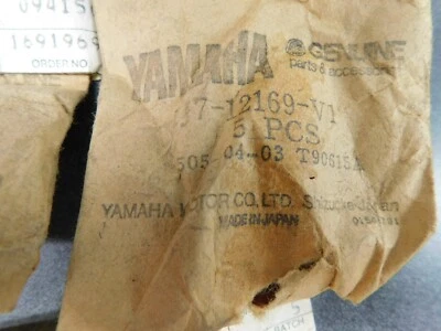 Yamaha FZ600 XJ650 XJ750 XS1100 XS850 Válvula Ajustable Pad Cuña 3.15 1J7-12169-V1 2330 Foto 1 de 4