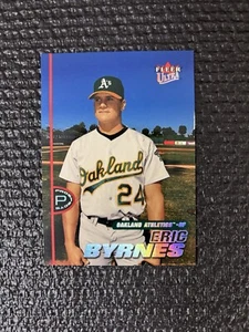 2001 Fleer Ultra #267 Eric Byrnes Oakland Athletics NM+ Rookie - Picture 1 of 2