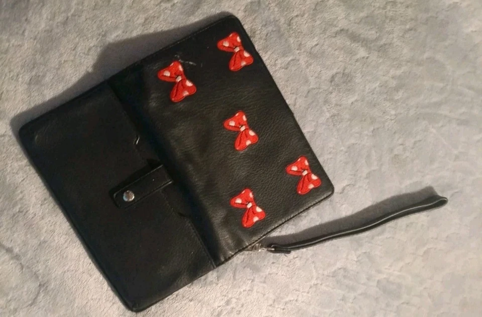 Cartera negra con lazos Minnie Mouse Disney Foto 1 de 1