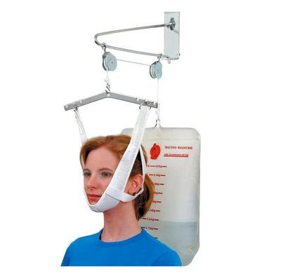 Kit de unidad de tracción de cuello cervical sobre la puerta soporte para cabeza de hogar grado profesional Foto 1 de 4