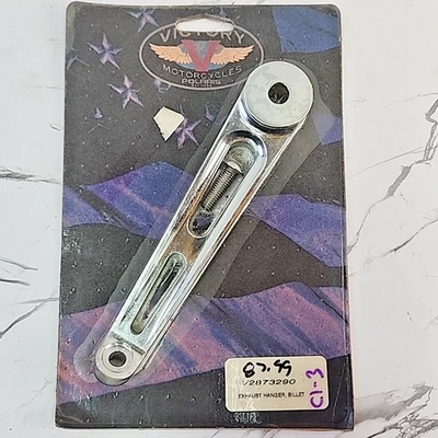 Polaris for Victory Motorcycles 2873290 Exhaust Hanger Billet Aluminum OEM NOS - Image 1 of 4