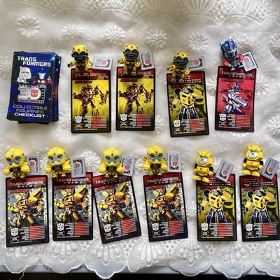 2014 Transformers Collectilble Figurines & 3D Puzzle Piece Collector Cards - Image 1 of 4