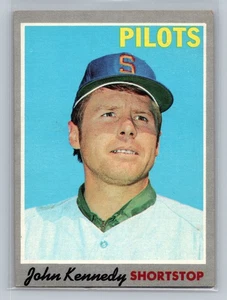 1970 Topps  John Kennedy #53 - Seattle Pilots - EX - Picture 1 of 2