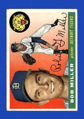 1955 Topps Set-Break #9 Bob Miller en muy buen estado-en muy buen estado *GMCARDS* Foto 1 de 2