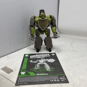 Transformers Kingdom War for Cybertron Trilogy Voyager Maximal Rhinox - Bild 1 von 5