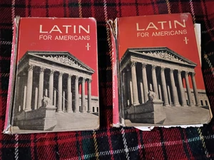 lot of 2 Latin For Americans 1 (1956, macmillan) - Picture 1 of 11