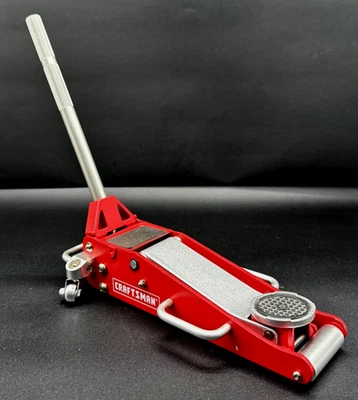 Sears Craftsman 9-50151 MINI MODELO JUGUETE Aluminio Racing Floor Jack Rojo Miniatura Foto 1 de 4