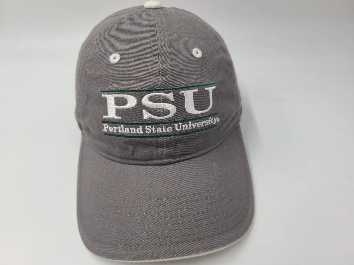 Portland State University Vikings Baseball Hat - Adjustable PSU PDX Embroidered Cap (Style A, Black) - View #11