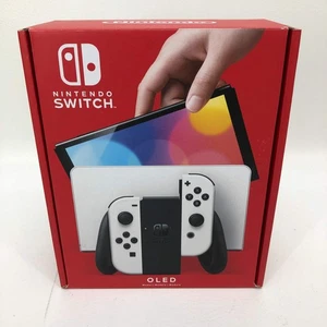 New Nintendo Switch OLED Video Game Console HEG-001 White - Picture 1 of 8